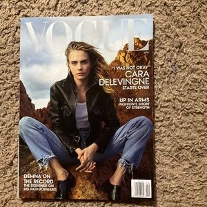 Vogue April 2023 Cover Cara Delevingne